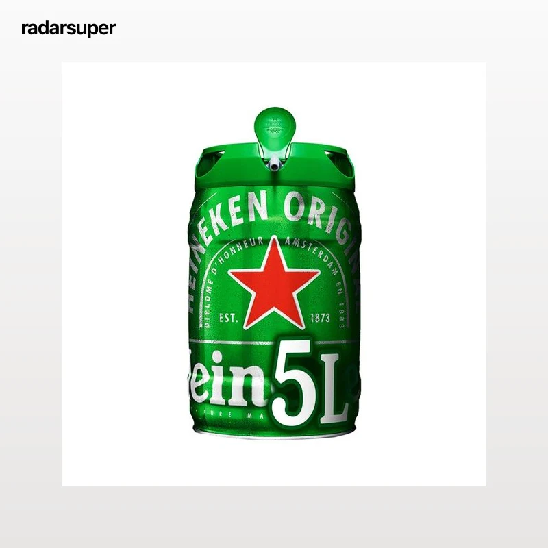 HEINEKEN Cerveza barril 5 l.