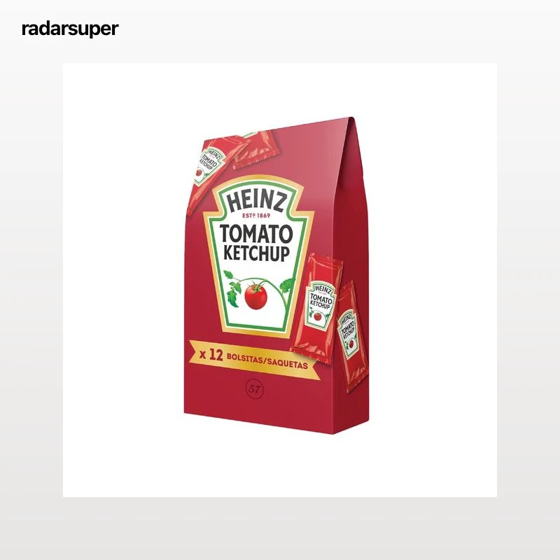 HEINZ Ketchup en bolsitas monodosis 12 uds. 132 g.