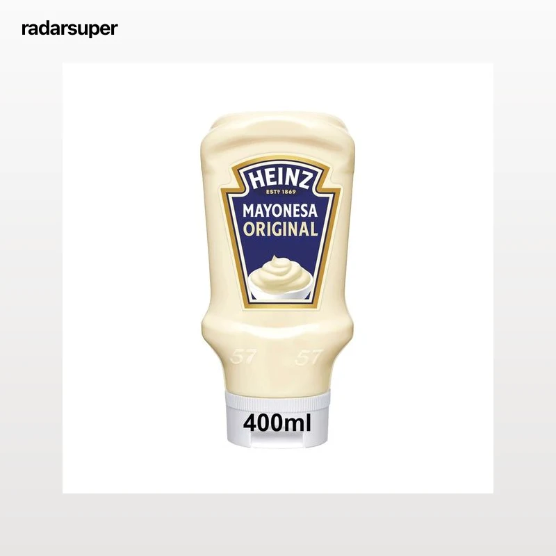 HEINZ Mayonesa elaborada con huevos de gallinas camperas 400 ml.