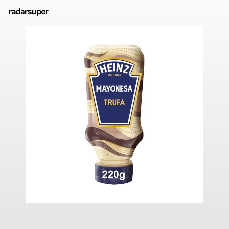 HEINZ Mayonesa de trufa rica y cremosa 220 ml.