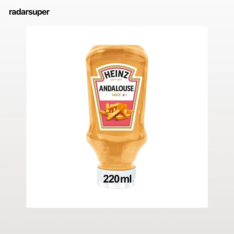 HEINZ Salsa andalouse con tomate y pimienta cayena 220 g.