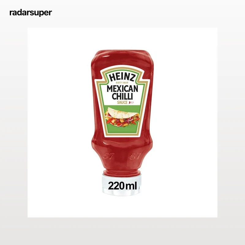 HEINZ Salsa de chili picante bote de 220 ml.