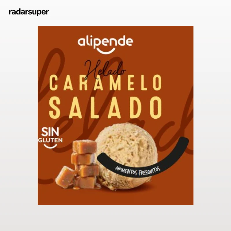Helado Alipende 500 ml Caramelo salado
