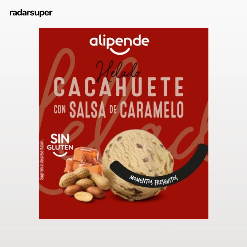 Helado Alipende 500ml Cacahueta