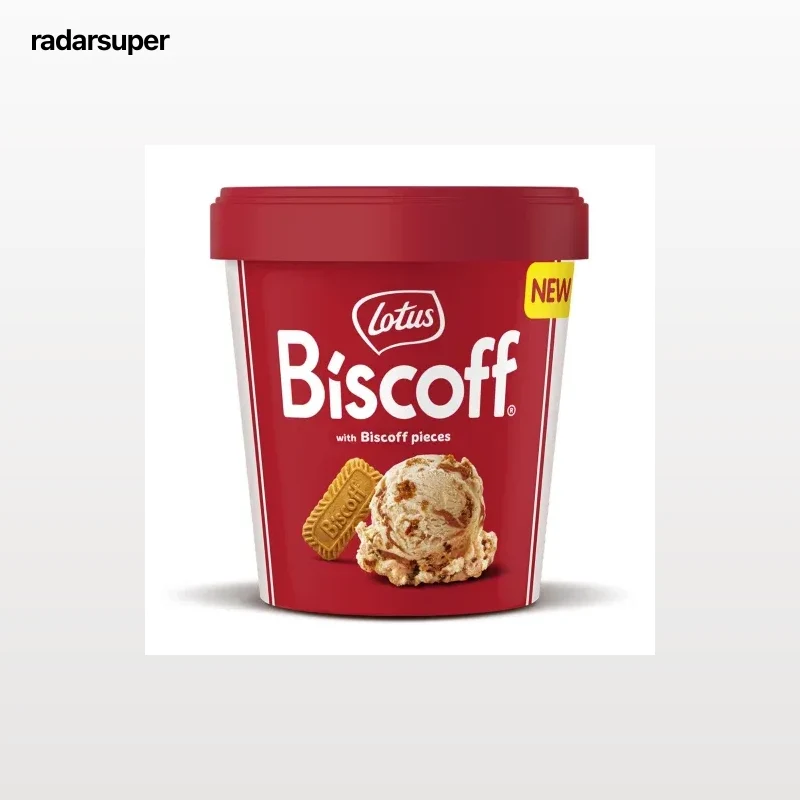Helado Biscoff Lotus 295 g.