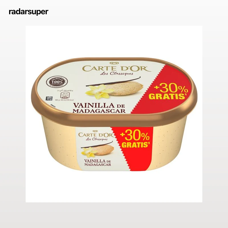 Helado Carte D'or vainilla