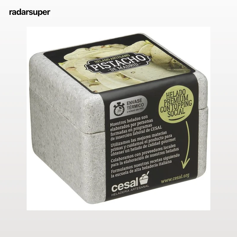 Helado cesal 500m Pistacho