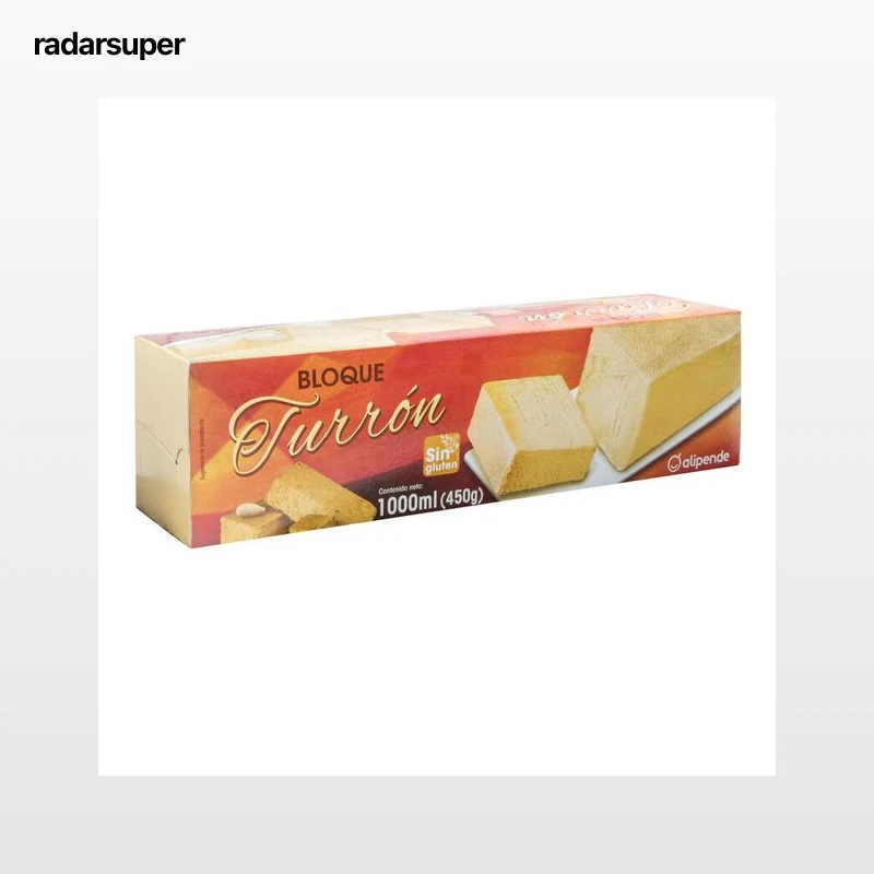 Helado de corte Alipende 1l turrón