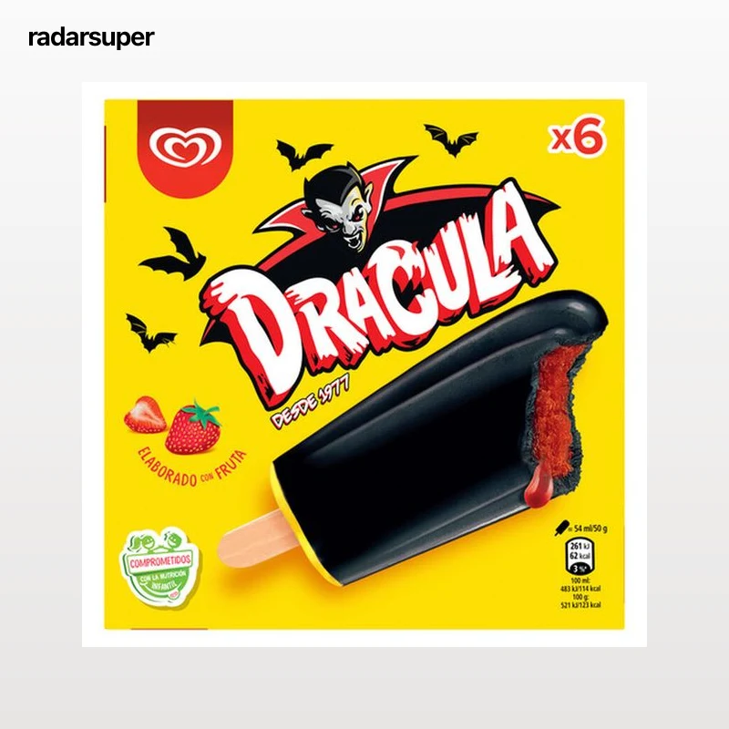 Helado Drácula Frigo 6 uds