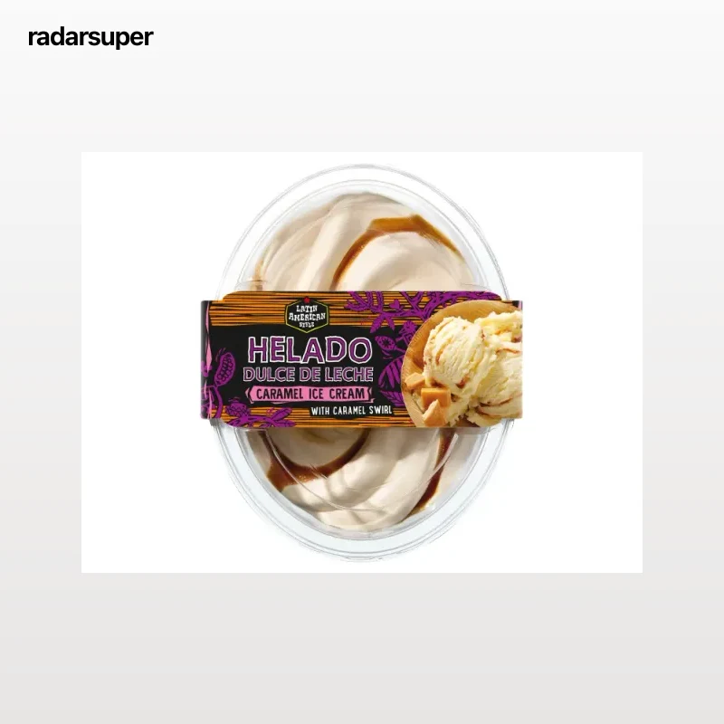 Helado de dulce de leche