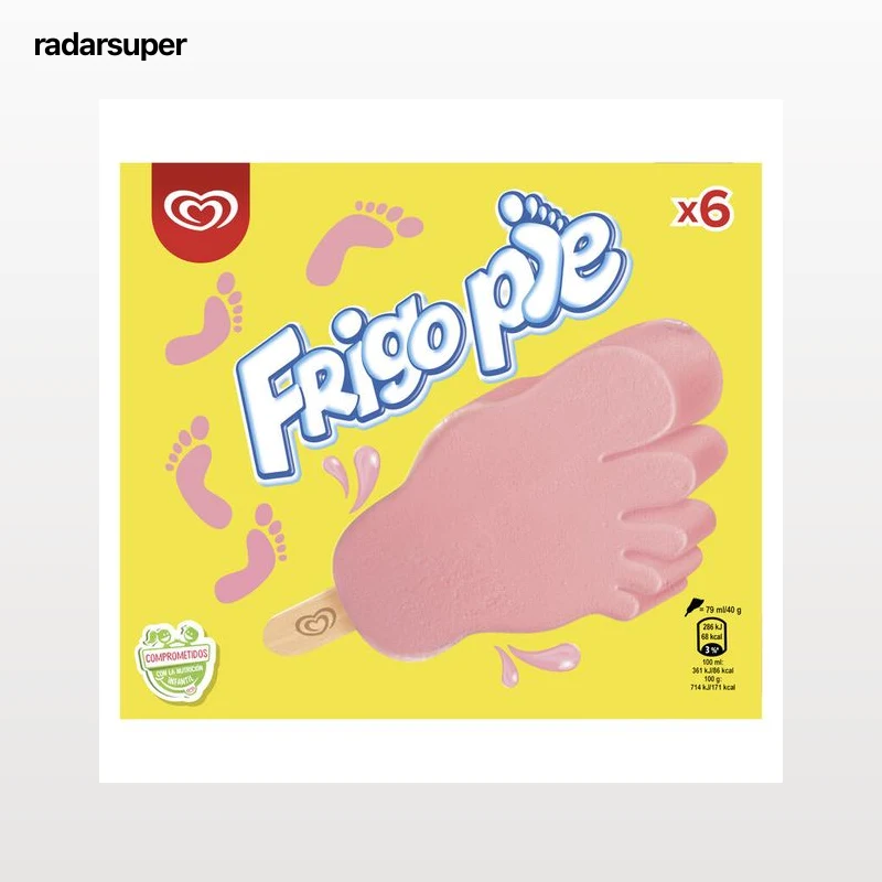 Helado Frigopie Frigo 6 uds