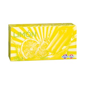 Helado hielo con limón