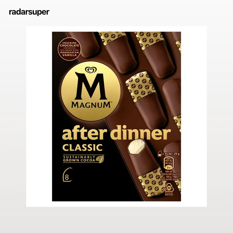 Helado Magnum after dinner classic 8 uds