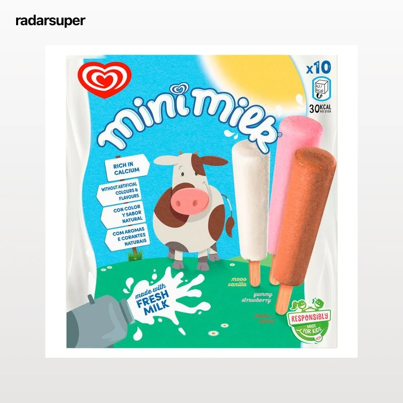 Helado mini milk Frigo 10 uds