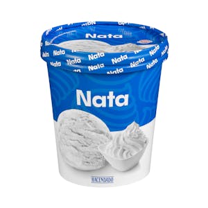 Helado de nata