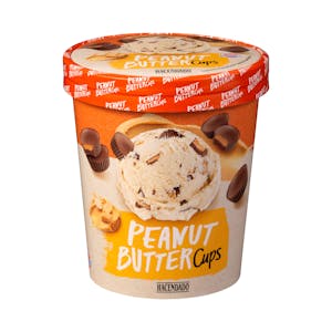 Helado peanut butter cups Hacendado mantequilla de cacahuete con trocitos de tartaletas
