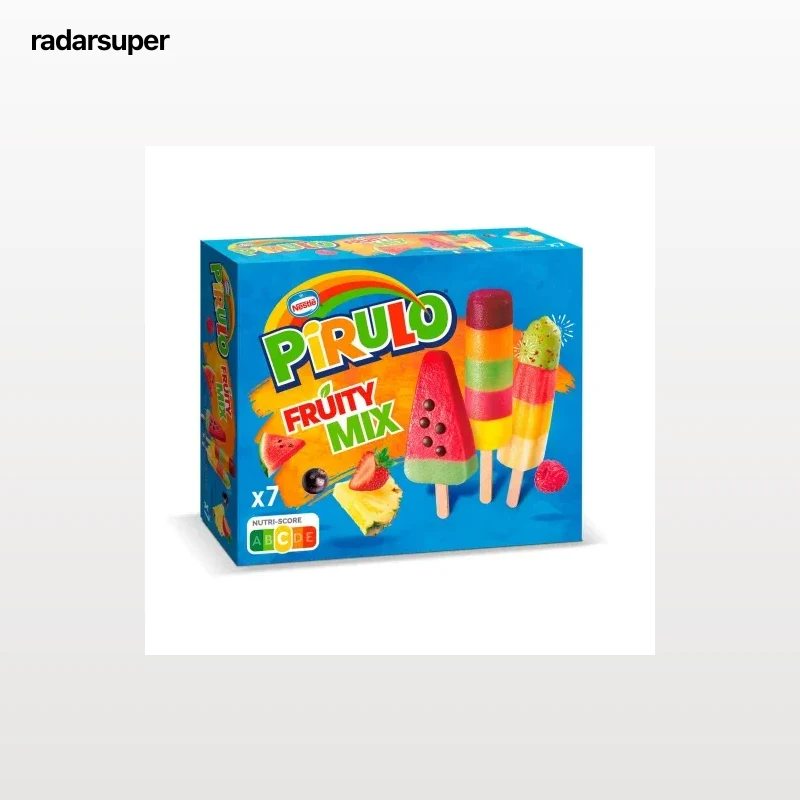 Helado Pirulo Fruity Mix Nestlé 7 ud.