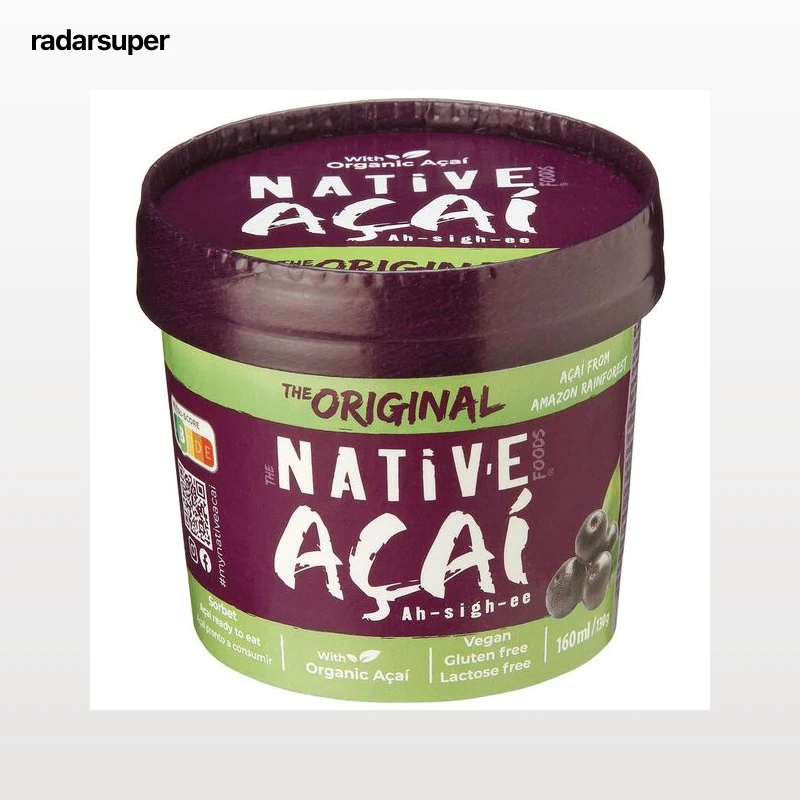 Helado Sorbete Native 160ml Acai
