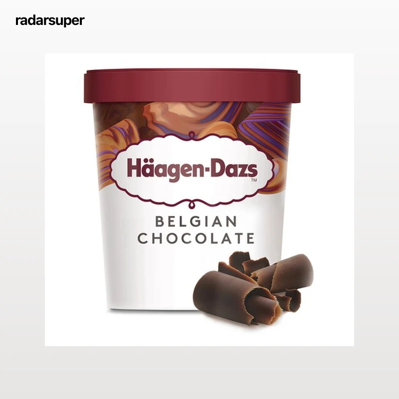 Helado en tarrina Häagen-Dazs 460ml chocolate belga