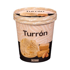 Helado de turrón