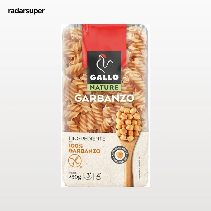 Hélices de garbanzo Gallo Nature 250g