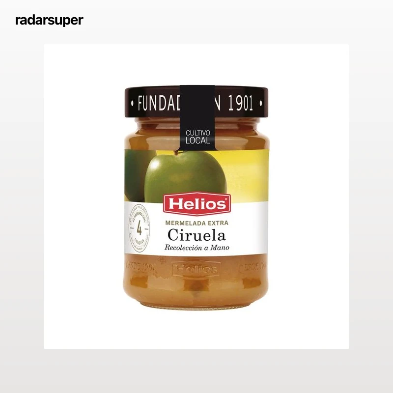 HELIOS Mermelada de ciruela 340 g.
