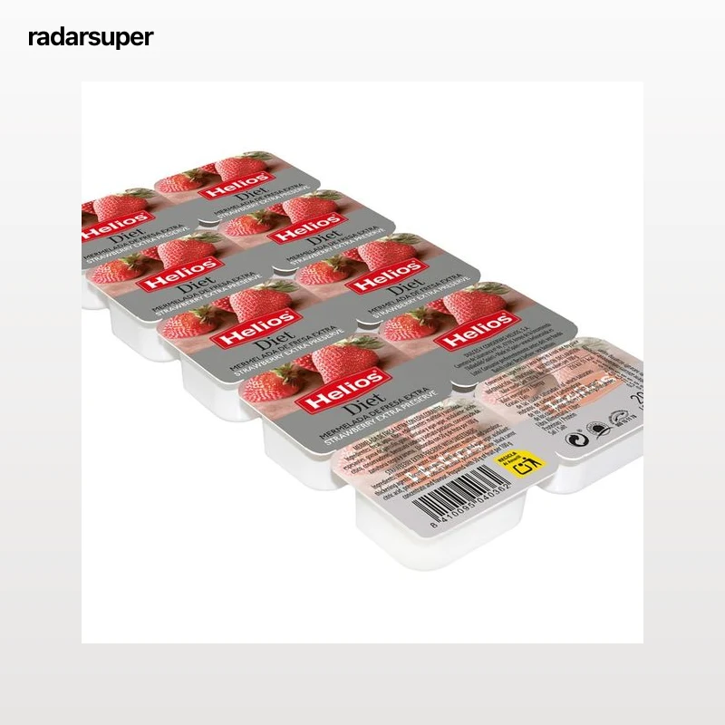 HELIOS Mermelada Diet fresa en 10 tarrinas 250 g.