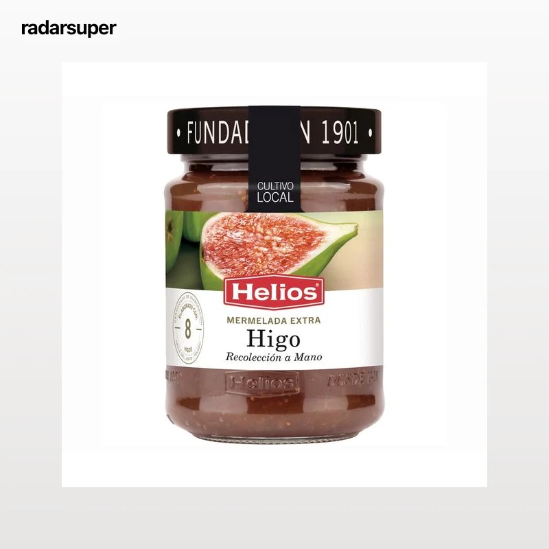 HELIOS Mermelada extra higo negro 340 gr.