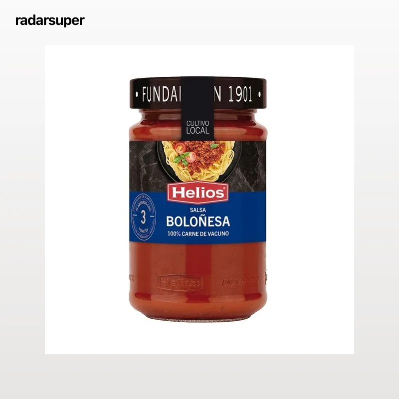 HELIOS Salsa boloñesa 380 g.