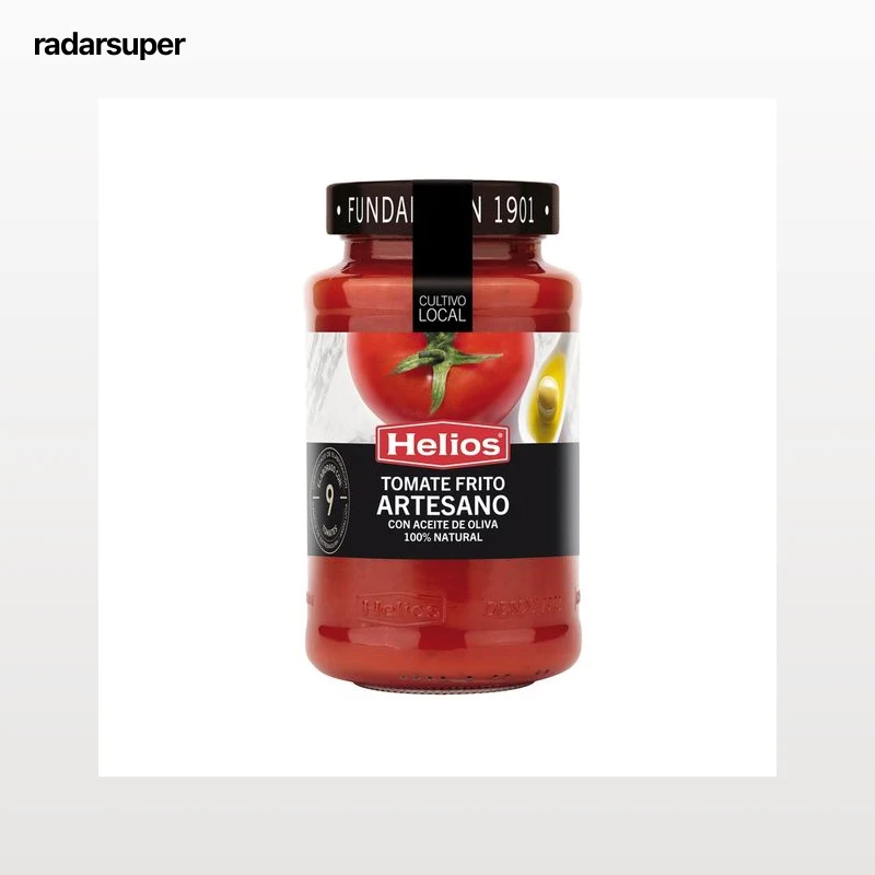 HELIOS Tomate frito receta artesana con aceite de oliva 570 g.