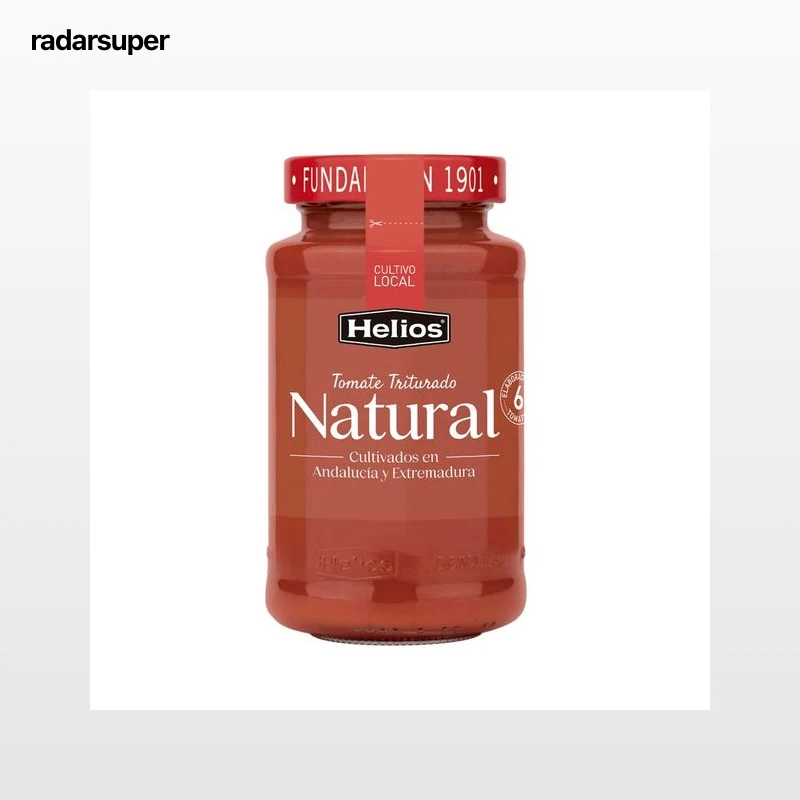 HELIOS Tomate natural triturado 570 g.