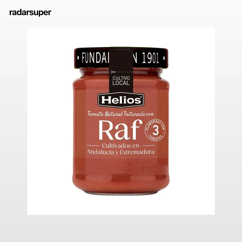 HELIOS Tomate triturado natural con raf 300 g.