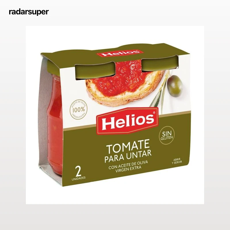 HELIOS Tomate para untar 2 uds. 140 g.