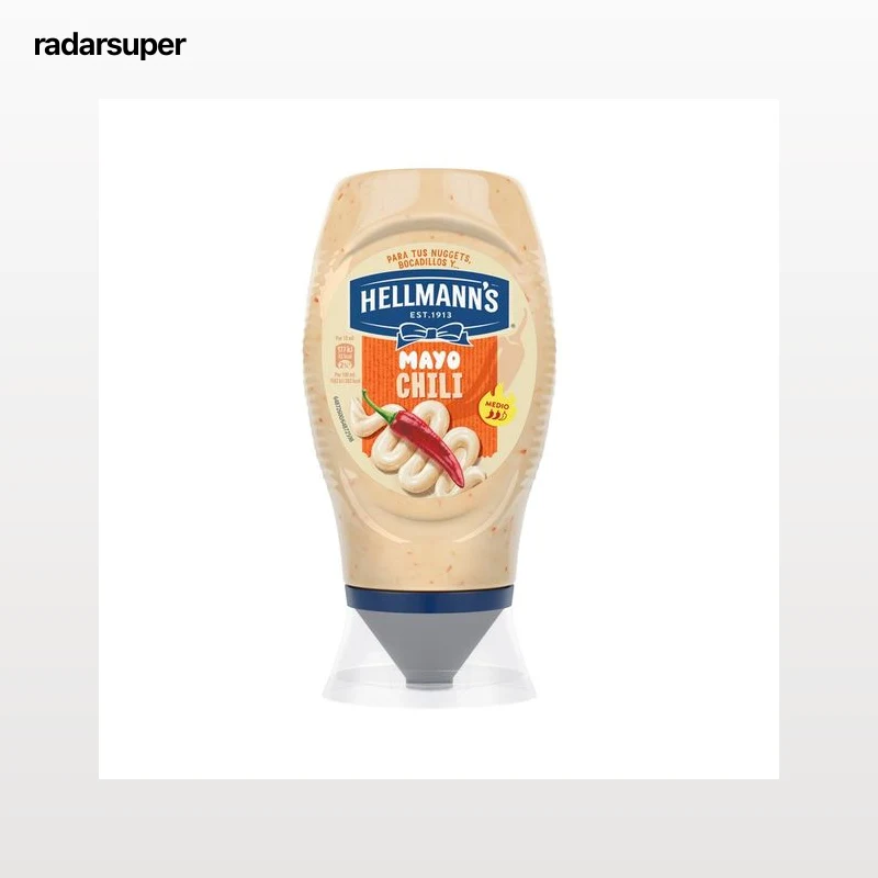 HELLMANN`S Mayonesa chili bocabajo 250 ml