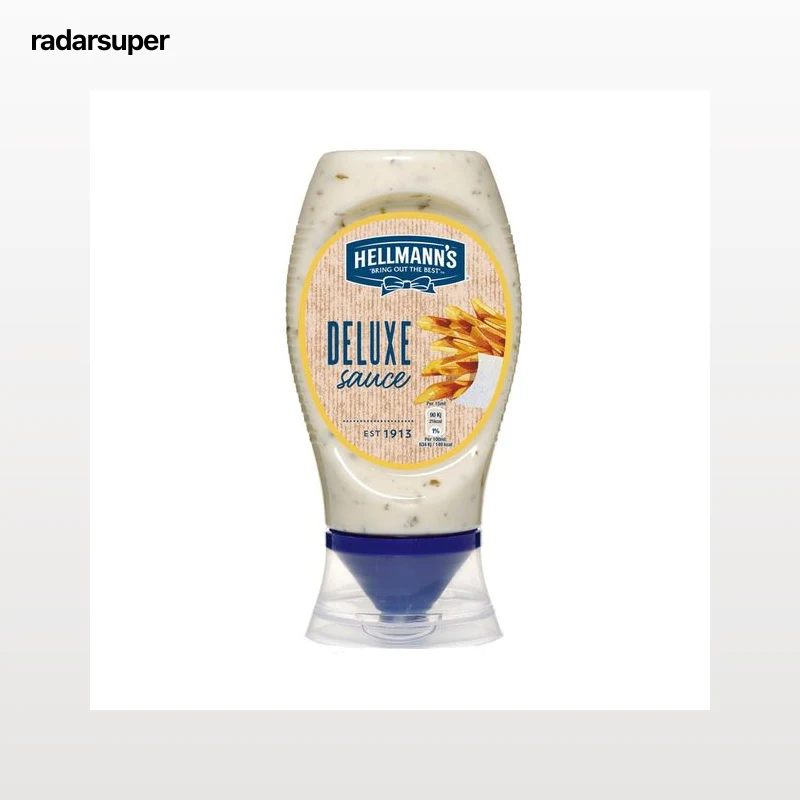 HELLMANN"S Salsa deluxe especial para patatas 250 ml.