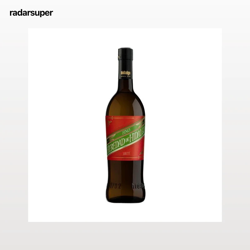 HEREDAD DE HIDALGO  Vino fino con D.O. Jerez - Xérés - Sherry HEREDAD DE HIDALGO botella de 75 cl.