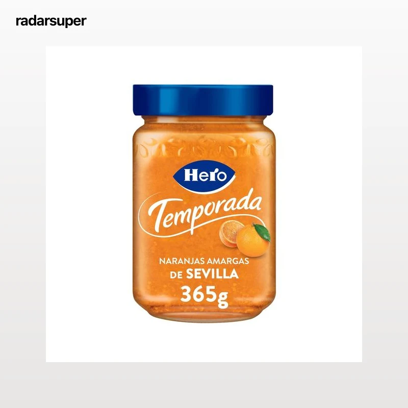 HERO Confitura naranja amarga 365 g.