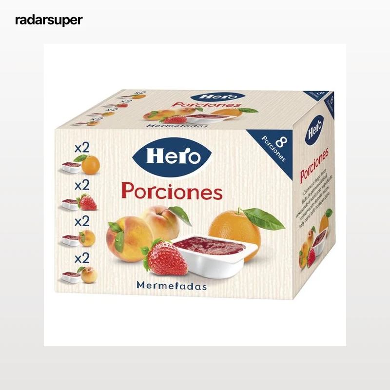 HERO Confituras surtidas 8 uds. x 25 g.