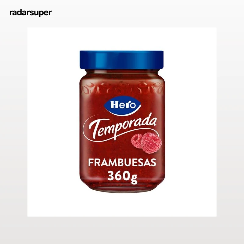 HERO Mermelada de frambuesa 360 g.