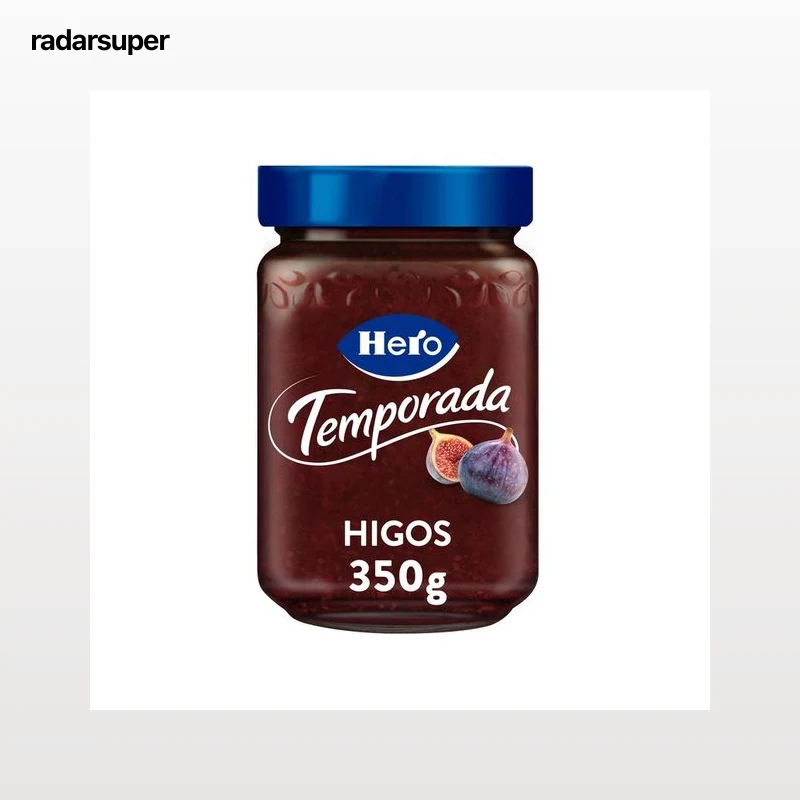 HERO Mermelada de higos de temporada sin gluten 350 g.