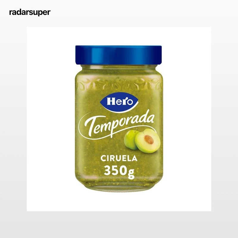 HERO Temporada Mermelada de ciruela bote 350 g