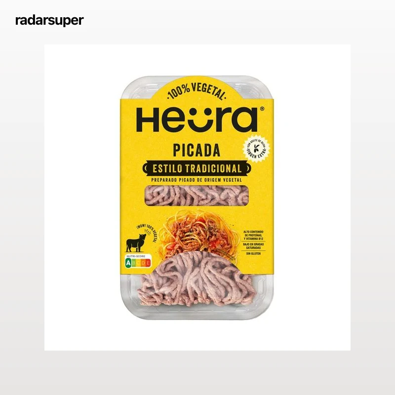 HEÜRA Preparado de picada vegetal a base de proteína de guisante HEÜRA 250 g.