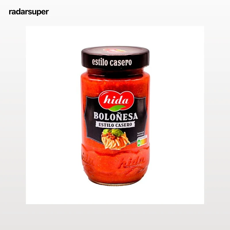 HIDA Salsa boloñesa, estilo casero  350 g.