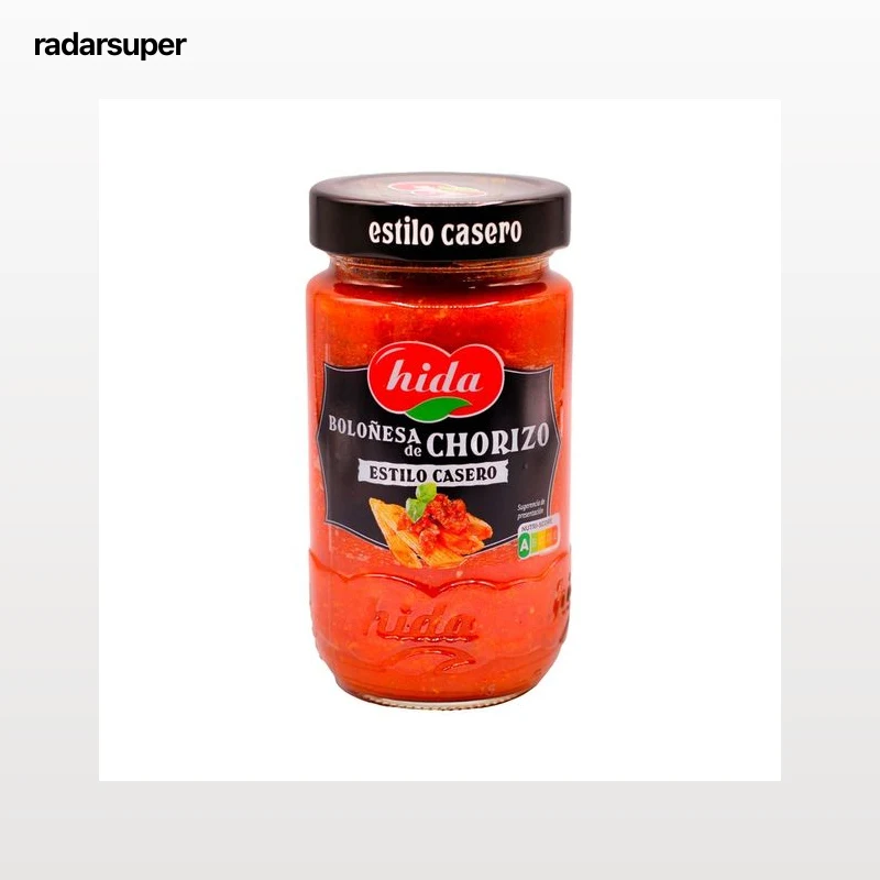HIDA Salsa de chorizo, estilo casero 350 g.