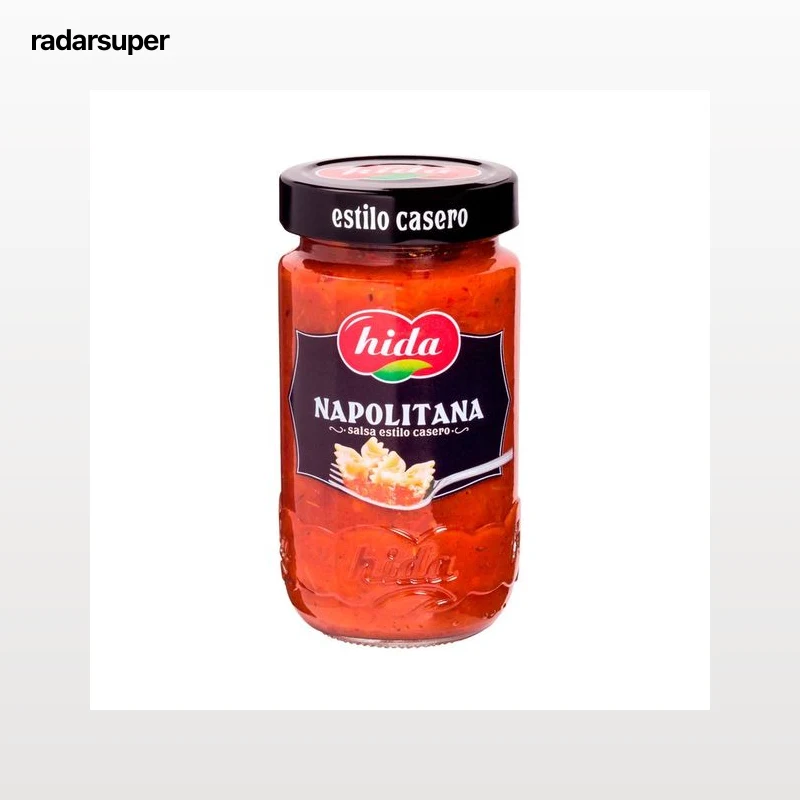 HIDA Salsa napolitana. estilo casero 350 g.