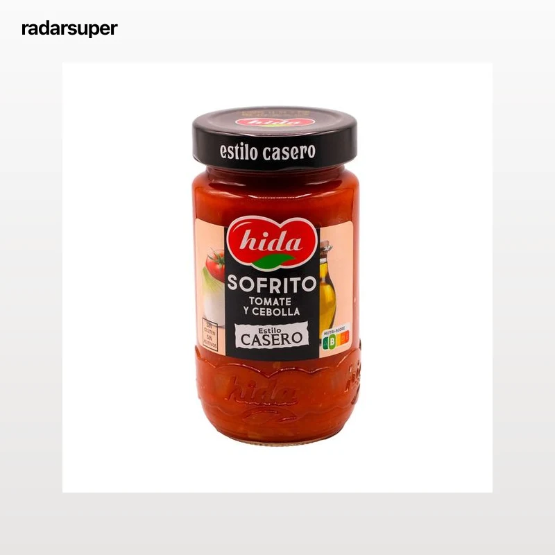 HIDA Sofrito de tomate y cebolla frasco de 350 g