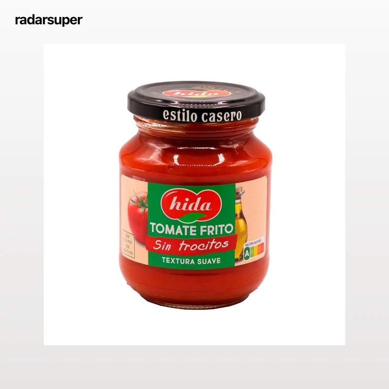 HIDA Tomate frito ligero y suave frasco de 290 g.