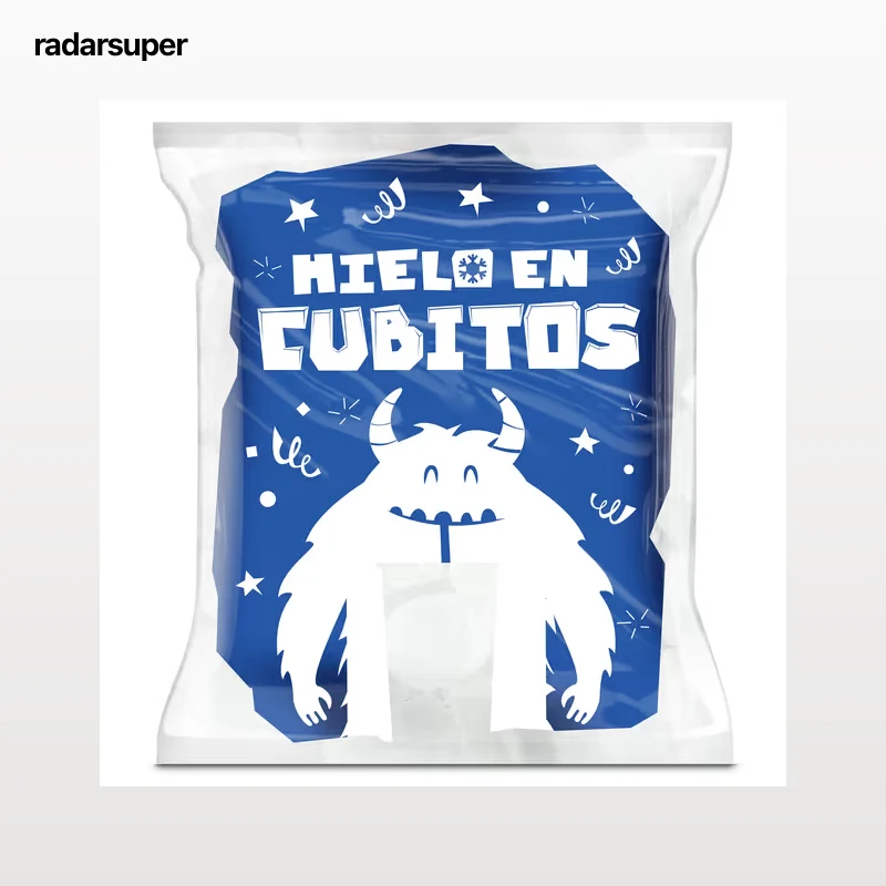 Hielo en cubitos 2 Kg