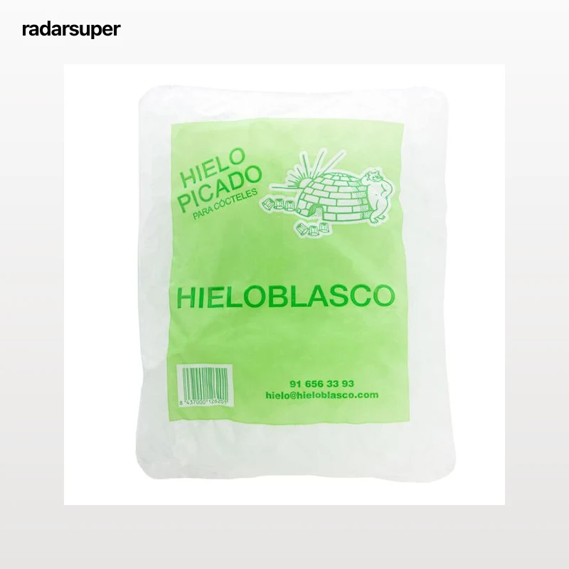 Hielo Hieloblasco bolsa 2kg picado