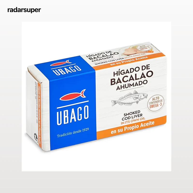 Hígado de bacalao Ubago 115 g